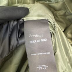 實拍 免運 FOG Fear Of God 空軍外套 MA-1 飛行外套 夾克 軍綠 防風 保暖 街頭 潮流 時尚 Cityboy 寬鬆版型 秋冬必備 ESSENTIALS:圖片 10