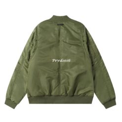 實拍 免運 FOG Fear Of God 空軍外套 MA-1 飛行外套 夾克 軍綠 防風 保暖 街頭 潮流 時尚 Cityboy 寬鬆版型 秋冬必備 ESSENTIALS:圖片 4