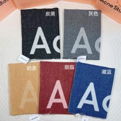 Alternative view of 實拍 免運 瑞典 Acne Studios ACNE 羊毛圍巾 大字母LOGO圍巾精品 羊毛圍巾 長圍巾 披肩 男女可戴 冬季圍巾 保暖配件 高級感穿搭