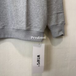 實拍 免運 日潮 WTAPS 大學T 衛衣 圓領 T恤 字母 LOGO 基礎 百搭 日系工裝 CITYBOY 街頭穿搭 寬鬆落肩 男女同款 潮流穿搭：圖片 12