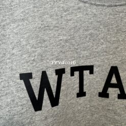 實拍 免運 日潮 WTAPS 大學T 衛衣 圓領 T恤 字母 LOGO 基礎 百搭 日系工裝 CITYBOY 街頭穿搭 寬鬆落肩 男女同款 潮流穿搭：圖片 14