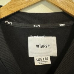 實拍 免運 日潮 WTAPS 大學T 衛衣 圓領 T恤 字母 LOGO 基礎 百搭 日系工裝 CITYBOY 街頭穿搭 寬鬆落肩 男女同款 潮流穿搭：圖片 26