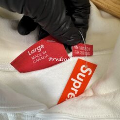 實拍 免運 美牌 Supreme Box Logo Hoodie 白色 帽T 粉色 Box Logo 經典 街頭潮流 美式穿搭 CITYBOY 寬鬆落肩 百搭帽T 情侶款：圖片 8