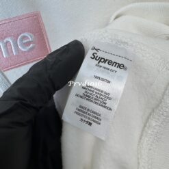 實拍 免運 美牌 Supreme Box Logo Hoodie 白色 帽T 粉色 Box Logo 經典 街頭潮流 美式穿搭 CITYBOY 寬鬆落肩 百搭帽T 情侶款：圖片 12