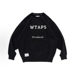 實拍 免運 日潮 WTAPS 大學T 衛衣 圓領 T恤 字母 LOGO 基礎 百搭 日系工裝 CITYBOY 街頭穿搭 寬鬆落肩 男女同款 潮流穿搭：圖片 4