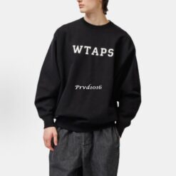 實拍 免運 日潮 WTAPS 大學T 衛衣 圓領 T恤 字母 LOGO 基礎 百搭 日系工裝 CITYBOY 街頭穿搭 寬鬆落肩 男女同款 潮流穿搭