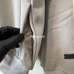 實拍 免運 美牌 FOG Fear of God Essentials 背後刺繡 拉鍊外套 連帽外套 寬鬆落肩 街頭高街 CITYBOY 美式極簡 百搭帽T 拉鍊帽T：圖片 11