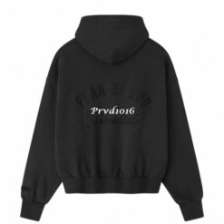 實拍 免運 美牌 FOG Fear of God Essentials 背後刺繡 拉鍊外套 連帽外套 寬鬆落肩 街頭高街 CITYBOY 美式極簡 百搭帽T 拉鍊帽T：圖片 5