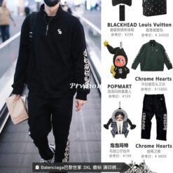 實拍 免運 克羅心 Chrome Hearts 刺繡字體 長褲 棉褲 長褲 直筒褲 棉長褲 街頭高街 美式暗黑 哥德字體 休閒褲 運動褲 CITYBOY 百搭狠貨：圖片 4