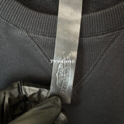 實拍 免運 CHROME HEARTS 克羅心 CH 大學T 長袖 衛衣 手臂刺繡 十字架 Logo 黑色 美式 街頭 高端潮流 暗黑 皮標 金屬牌 Cityboy 男女可穿：圖片 7