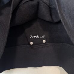 實拍 免運 CHROME HEARTS 克羅心 CH 大學T 長袖 衛衣 手臂刺繡 十字架 Logo 黑色 美式 街頭 高端潮流 暗黑 皮標 金屬牌 Cityboy 男女可穿：圖片 9