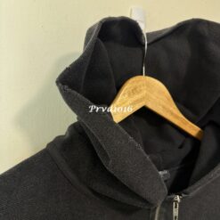 實拍 免運 Balenciaga 巴黎世家 可樂刺繡 反面設計 拉鍊外套 連帽外套 男女同款 黑色 上衣 寬鬆版型 街頭潮流 時尚精品 出國穿搭：圖片 10