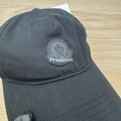 實拍 免運 Moncler 蒙口 經典 霧黑 矽膠 logo 棒球帽 鴨舌帽 黑色 輕奢潮流 戶外機能 Cityboy 穿搭必備 男女同款:圖片 6