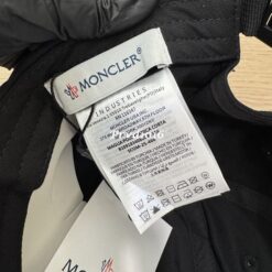 實拍 免運 Moncler 蒙口 經典 霧黑 矽膠 logo 棒球帽 鴨舌帽 黑色 輕奢潮流 戶外機能 Cityboy 穿搭必備 男女同款:圖片 10