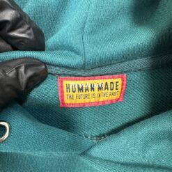 實拍 免運 日牌 Human Made BTS j-hope 聯名款 松鼠印花 帽T 經典 愛心電繡 HUMAN HOPE 街頭潮流 日系穿搭 CITYBOY 復古風 寬鬆帽T 男女同款：圖片 9