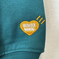 實拍 免運 日牌 Human Made BTS j-hope 聯名款 松鼠印花 帽T 經典 愛心電繡 HUMAN HOPE 街頭潮流 日系穿搭 CITYBOY 復古風 寬鬆帽T 男女同款：圖片 11