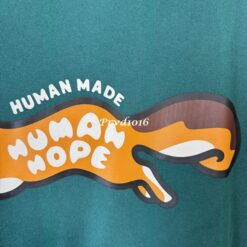 實拍 免運 日牌 Human Made BTS j-hope 聯名款 松鼠印花 帽T 經典 愛心電繡 HUMAN HOPE 街頭潮流 日系穿搭 CITYBOY 復古風 寬鬆帽T 男女同款：圖片 12