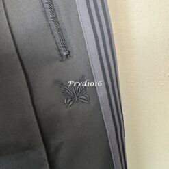 實拍免運 Needles 黑魂 蝴蝶 刺繡 Logo 日系復古 經典織帶 運動長褲 顯瘦神褲 男女同款 另有 套裝外套:圖片 5