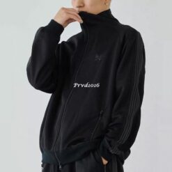 實拍免運 Needles 黑魂 蝴蝶 刺繡 Logo 日系復古夾克 經典織帶 運動外套 男女同款 穿搭必備 另有 套裝長褲