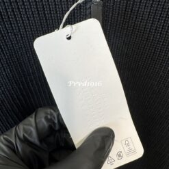 實拍免運 法國 Maison Margiela MM6 經典四角縫線 重磅羊毛針織拉鍊外套 司機夾克 Driver Jacket 羅紋針織外套 雙向拉鍊 黑魂 簡約穿搭必備：圖片 8