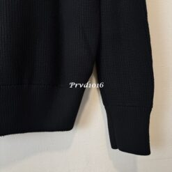實拍免運 法國 Maison Margiela MM6 經典四角縫線 重磅羊毛針織拉鍊外套 司機夾克 Driver Jacket 羅紋針織外套 雙向拉鍊 黑魂 簡約穿搭必備：圖片 16