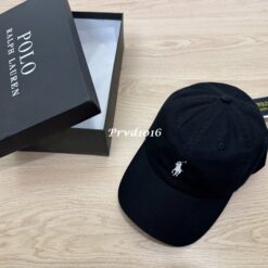 實拍 免運 Polo Ralph Lauren 經典小馬 logo 刺繡 老帽 棒球帽 鴨舌帽 軟頂版型 黑色白標 男女同款 情侶款 經典穿搭 潮流必備：圖片 5