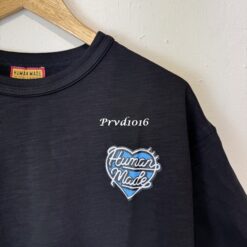 實拍免運 日潮 Human Made 藍愛心 Logo 背後 字母 短袖 T恤 短T 經典 潮流 街頭 穿搭必備：圖片 7