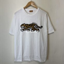 實拍免運 日潮 Human Made 韓國 狎鷗亭 限定 獵豹 豹紋 印花 字母 短袖 T恤 短T 經典 潮流 街頭 穿搭必備：圖片 6