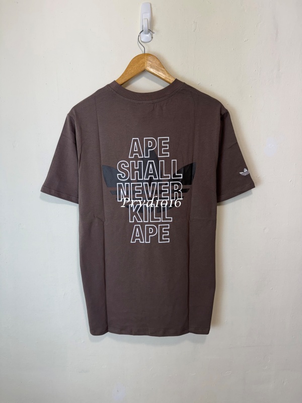 實拍免運 adidas Originals × BAPE TEE 神級聯名款 運動 寬鬆 舒適 休閒 純棉 短袖 T恤 男女同款 經典迷彩 街頭潮流 運動時尚 限量聯名:圖片 15