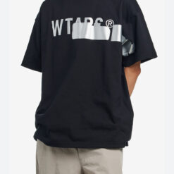 Alternative view of 實拍 免運 WTAPS 2026 春夏新款 亮面膠印 LOGO 寬鬆短袖 短T T恤 西山徹 日系街頭 潮流穿搭 美式 街頭 潮流