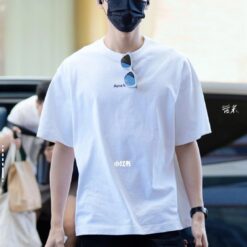 實拍 免運 瑞典 Acne Studios 經典款 領口小字 LOGO 寬鬆短袖 短T T恤 簡約 高規 質感穿搭 極簡 潮流