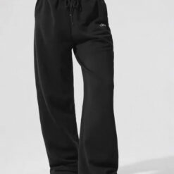 實拍 免運 美國 Alo Yoga 經典款 高端 休閒 運動 時尚 字母 LOGO 舒適抽繩 長褲 運動褲 歐美街頭 明星同款 質感穿搭 潮流 健身 穿搭 男女 同款