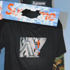 實拍 免運 Supreme Spider Man Tee 蜘蛛人 短袖 短T 經典 照片 復古 漫畫 漫威 聯名 街頭 潮流 明星同款 歐美街頭 潮流時尚 質感穿搭 男女同款