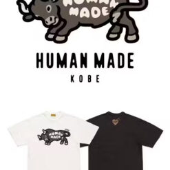 實拍免運 HUMAN MADE 神戶限定 KOBE 鬥牛 竹節棉 寬鬆 短袖 短T Tee NIGO 原宿 街頭 美式 穿搭 限定主題 經典 竹節棉 逛街 運動 出國