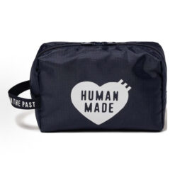 Alternative view of 實拍 免運 Human Made 愛心 Logo 尼龍 收納包 化妝包 隨身包 萬用包 潮流必備 上課 逛街 運動 出國 旅行 露營 3C 收藏