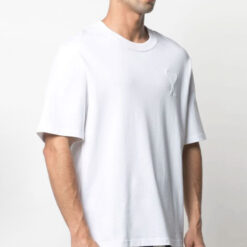 實拍 免運 AMI PARIS 同色 經典 愛心 刺繡 短袖 短T Tee 經典 法式 街頭 老錢風 穿搭 低調質感 經典刺繡 慵懶時髦 質感生活