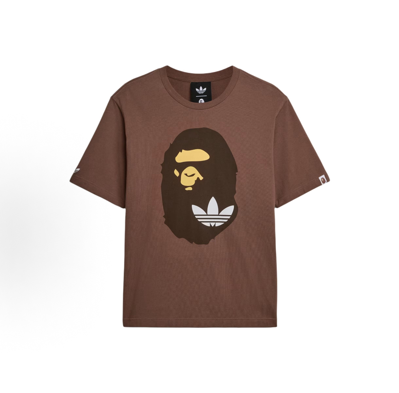 實拍免運 adidas Originals × BAPE TEE 神級聯名款 運動 寬鬆 舒適 休閒 純棉 短袖 T恤 男女同款 經典迷彩 街頭潮流 運動時尚 限量聯名:圖片 4