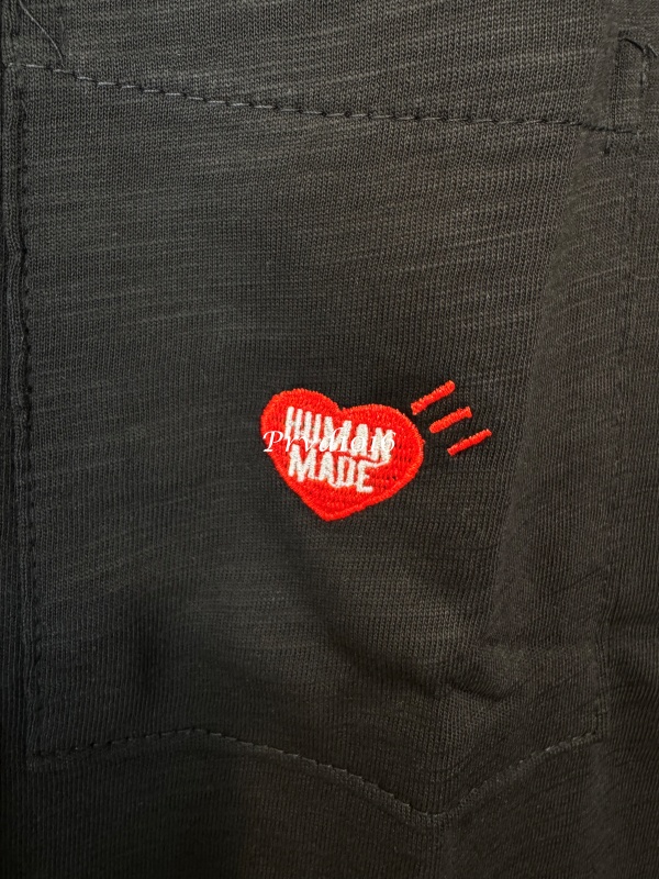 實拍免運 HUMAN MADE Tee 經典刺繡小愛心 口袋短袖T恤 短T 街頭 日系 美式復古 玩家 必備 質感 穿搭:圖片 12