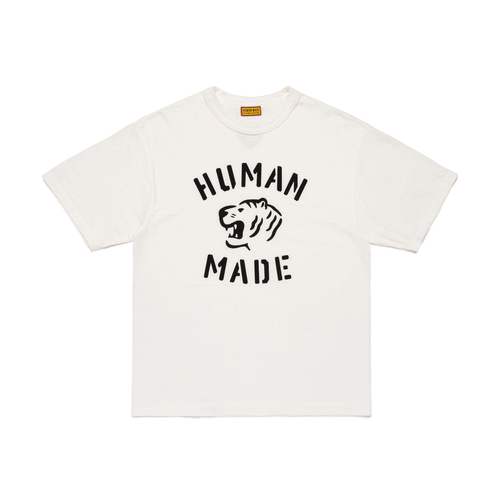 實拍 免運 日潮 Human Made 經典 虎頭 印花 字母 重磅 竹節棉 短袖 T恤 潮流 穿搭必備 日系潮流 美式街頭:圖片 4