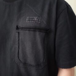 實拍免運 MM6 Maison Margiela 經典數字LOGO 局部水洗 口袋破壞 寬鬆短袖 短T T恤 邊緣抽鬚 潮流穿搭 高街 美式時尚 街頭感 解構風