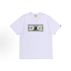 實拍免運 A BATHING APE Bape 經典美金 猿人頭 印花短袖 短T T恤 街頭潮流 日系高街 裏原宿 猿人迷必備