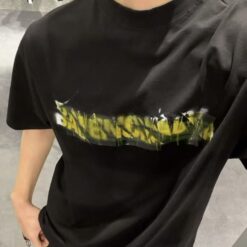實拍免運 Balen ciaga 巴黎 世家 Tape Logo 膠帶塗鴉 短袖 水洗 破壞短T 街頭高端玩家必備 時尚潮流 美式穿搭