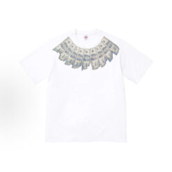 Alternative view of 實拍免運 Supreme × MM6 Maison Margiela 聯名款短袖 美元領鈔票短T 解構主義 高端玩家必備 時尚潮流 美式穿搭 街頭潮流 穿搭逛街出國
