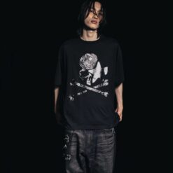 實拍免運 猿人聯名暗黑帝王 BAPE × mastermind JAPAN 骷髏星星 抽繩短袖T恤 街頭 頂尖 玩家 必備 奢華 猿人頭