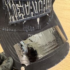 實拍 免運 Balenciaga 巴黎世家 METALHEAD 重度破壞 刺繡貼布 老帽 棒球帽 鴨舌帽 軟頂版型 龐克 高街 男女同款 情侶款 穿搭必備：圖片 10