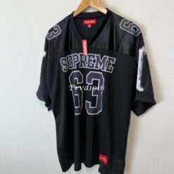 實拍免運 Supreme 骨頭 網眼 短袖 足球衣 復古 街頭 Blockcore 必備 短T T恤 上衣 運動 逛街 出國 美式穿搭 街頭潮流：圖片 6