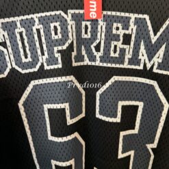 實拍免運 Supreme 骨頭 網眼 短袖 足球衣 復古 街頭 Blockcore 必備 短T T恤 上衣 運動 逛街 出國 美式穿搭 街頭潮流：圖片 10