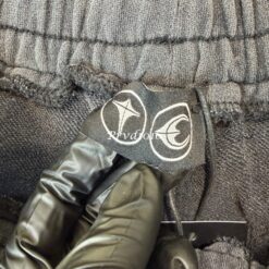 實拍免運 Thug Club 重工水洗仿舊短褲 經典星月刺繡Logo 破壞毛邊 寬鬆休閒短褲 五分褲 寬褲 潮流褲 韓國高街必備 男款:圖片 8