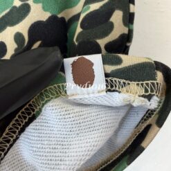 實拍免運 BAPE 經典鯊魚 迷彩圖案 寬鬆休閒短褲 猿人頭 五分褲 寬褲 運動褲 潮流褲 褲子 City Boy 日潮必備 美式街頭 男款：圖片 12