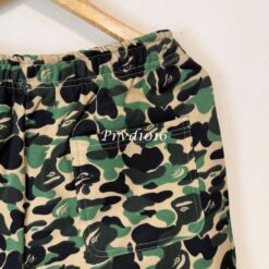 實拍免運 BAPE 經典鯊魚 迷彩圖案 寬鬆休閒短褲 猿人頭 五分褲 寬褲 運動褲 潮流褲 褲子 City Boy 日潮必備 美式街頭 男款：圖片 17